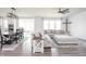 Open concept living room and dining area with great natural light and modern finishes at 5770 Flagler Ln, Brownsburg, IN 46112
