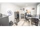A well-appointed home office featuring durable flooring, workspace, and storage at 6064 Bartley Dr, Noblesville, IN 46062