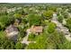 Expansive aerial view of a residential area with well-maintained homes and lush greenery at 6938 Rio Grande Dr, Indianapolis, IN 46217