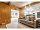 Comfortable living room showcasing hardwood floors and an open layout at 6938 Rio Grande Dr, Indianapolis, IN 46217