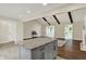 A spacious living room is awash in light and neutral colors at 8834 W 1050 S, Fortville, IN 46040