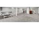 Finished basement featuring a ping pong table, carpeted floors and ample space at 9036 Buckeye Ct, Indianapolis, IN 46260