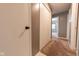 Hallway with neutral walls, carpet, and a closet at 980 Red Maple Ct, Greenwood, IN 46143