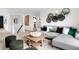 Bright living room with modern decor, comfortable seating, and an open floor plan at 1067 Marston Ln, Avon, IN 46123