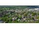 A vibrant aerial view of a community with homes, a golf course, tennis courts, and a pool at 11614 Buttonwood Dr, Carmel, IN 46033