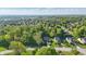 Lovely aerial view showcasing the neighborhood's lush greenery and well-maintained homes at 12065 Gray Eagle Dr, Fishers, IN 46037