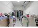 Spacious walk-in closet featuring ample shelving and clothing racks for organized storage and easy access at 12065 Gray Eagle Dr, Fishers, IN 46037