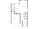 First floor plan featuring a garage, eat-in kitchen, living room, sitting room, and foyer at 1289 Sunset Blvd, Avon, IN 46123