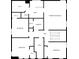 Second floor plan with primary bedroom, walk-in closets, bathrooms, bedrooms, and utility area at 1289 Sunset Blvd, Avon, IN 46123