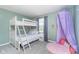 Bright bedroom featuring a bunk bed, soft carpet and decor at 13131 Conner Knoll Pkwy, Fishers, IN 46038