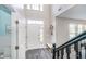 Inviting front foyer featuring hardwood floors, and natural light at 13131 Conner Knoll Pkwy, Fishers, IN 46038