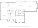 A floor plan showing the layout of the living room, dining area, kitchen, and office on the first level at 13248 Blacktern Way, Carmel, IN 46033