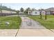 Charming single-story home with a well-maintained lawn and long driveway entrance at 1391 N Shadeland Ave, Indianapolis, IN 46219