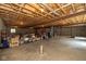 Unfinished basement with exposed ceiling and equipment, offering customizable potential at 14018 Powder Dr, Carmel, IN 46033