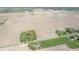 Wide aerial view featuring home's acreage and surrounding farmland at 1737 W 1000 N, Alexandria, IN 46001