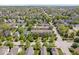 Panoramic aerial view showcasing neighborhood layout, tree-lined streets, and community feel at 2405 N Park Ave, Indianapolis, IN 46205
