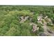 Beautiful suburban neighborhood surrounded by mature trees, providing privacy and a serene environment at 2884 Brook Vista Dr, Carmel, IN 46032
