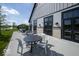 Outdoor patio with comfortable seating and stylish decor, perfect for relaxing and entertaining at 345 Ehrlich Ln, Westfield, IN 46074