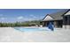 Sparkling community pool with clear blue water and plenty of space for sunbathing and relaxation at 345 Ehrlich Ln, Westfield, IN 46074