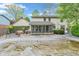 Residential backyard featuring a covered pool and ample space for outdoor activities at 4232 Briarwood Dr, Indianapolis, IN 46250