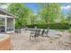 Backyard featuring a pool, hot tub, and patio area perfect for outdoor entertaining at 4232 Briarwood Dr, Indianapolis, IN 46250