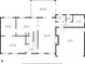 Floor plan featuring the living room, dining room, kitchen, screened porch, and Gathering room layout at 4232 Briarwood Dr, Indianapolis, IN 46250