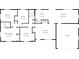 Detailed floor plan showcasing the layout of the home with dimensions for each room at 444 Buffalo Dr, Indianapolis, IN 46217
