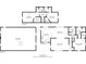 Floor plan for the basement, main floor, and upstairs levels of the house at 5015 E 70Th E St, Indianapolis, IN 46220