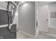 Basement area with utilities and a doorway to another space at 5811 King Ave, Indianapolis, IN 46228