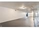 Large unfinished basement with access to stairs offers flexible possibilities at 5912 Evanston Ave, Indianapolis, IN 46220