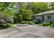Spacious backyard featuring an in-ground spa and lush landscaping at 7770 N Pennsylvania St, Indianapolis, IN 46240