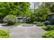 Spacious backyard featuring an in-ground spa and lush landscaping at 7770 N Pennsylvania St, Indianapolis, IN 46240