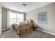 Cozy bedroom featuring plush carpet, natural light and neutral decor at 863 N Park Trail Dr, Carmel, IN 46032