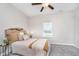 Relaxing bedroom featuring a comfortable bed, soft lighting, and a serene ambiance for a peaceful night's sleep at 991 Terra Ln, Franklin, IN 46131