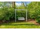 White swing in backyard at 1120 Crystal Ct, Avon, IN 46123