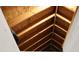 Close up view of attic rafters at 13827 Driftwood Dr, Carmel, IN 46033