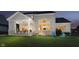 Inviting outdoor patio with ceiling fan provides a comfortable place for outdoor relaxation and leisure at 14003 Grannan Ln, Carmel, IN 46074