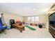 Finished basement provides entertainment options and game area at 14003 Grannan Ln, Carmel, IN 46074