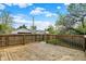 Large wooden deck with scenic views, providing an ideal space for outdoor entertaining and relaxation in a beautiful backyard at 1421 Laurel St, Indianapolis, IN 46203