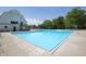 A neighborhood pool available to homeowners at 15203 Shoreway Ct, Carmel, IN 46032