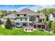 Lovely backyard with deck, patio, fire pit, and hot tub perfect for outdoor entertaining at 16731 George Gang Blvd, Westfield, IN 46062