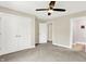 Spacious bedroom featuring walk-in closet and double-door closet at 16731 George Gang Blvd, Westfield, IN 46062