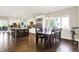 Gourmet kitchen with stainless steel appliances, granite countertops, and an island with seating at 16731 George Gang Blvd, Westfield, IN 46062