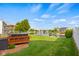 Backyard with a lake and a deck at 1969 Westminster Pl, Columbus, IN 47201