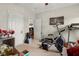 Bedroom with workout equipment and a view to another room at 1969 Westminster Pl, Columbus, IN 47201