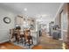 Stylish kitchen with breakfast bar and pendant lighting at 1969 Westminster Pl, Columbus, IN 47201
