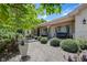 Inviting front porch with a porch swing, beautiful landscaping, and a decorative walkway, enhancing curb appeal at 2204 Center Dr, Lebanon, IN 46052