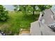 Aerial view of the deck with a lake view at 2829 Somerset Bay, Indianapolis, IN 46240