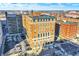 Impressive aerial view of the complex showcasing the beautiful architecture and surrounding city landscape at 350 N Meridian N St # 701, Indianapolis, IN 46204