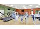 Spacious gym equipped with treadmills, elliptical machines, and free weights for a complete workout at 350 N Meridian N St # 701, Indianapolis, IN 46204